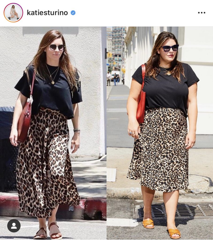 Look plus size inspirado nas celebridades