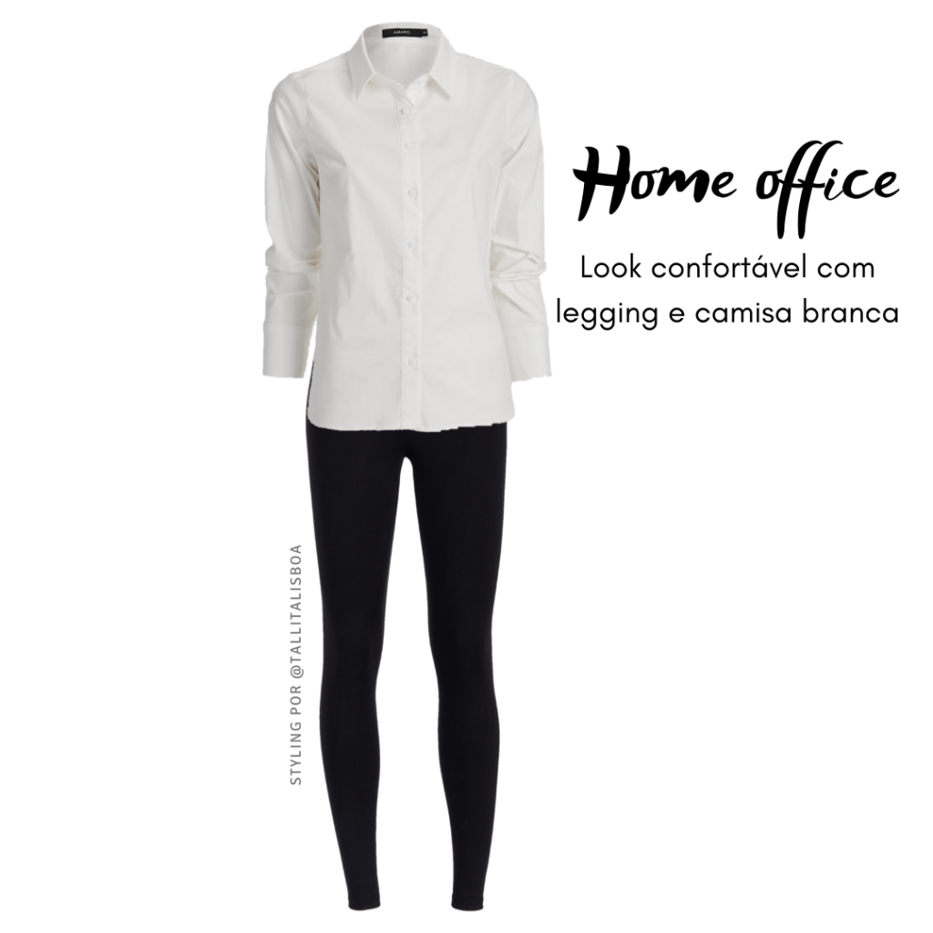 look-legging-preta-no-trabalho