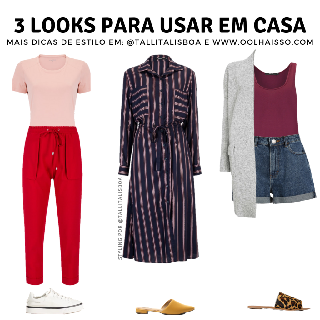 looks para trabalhar de casa