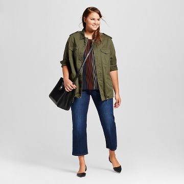 look trabalho como usar parka plus size