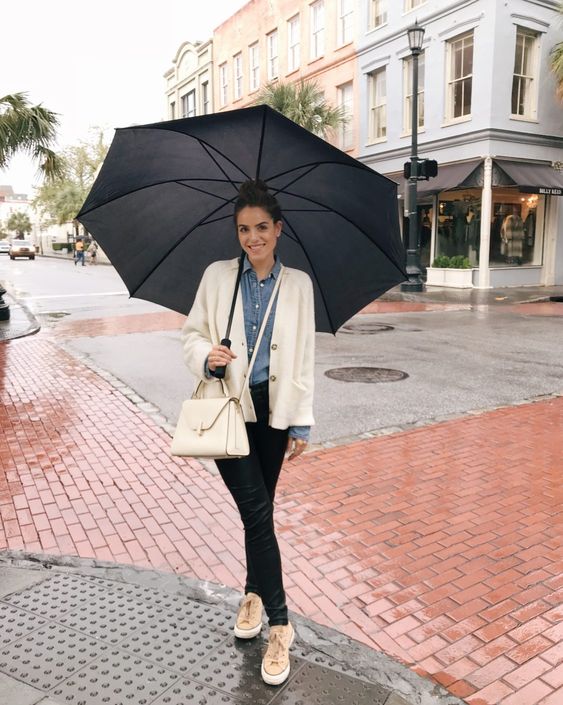 look dia de chuva trabalho - Julia Berolzheimer