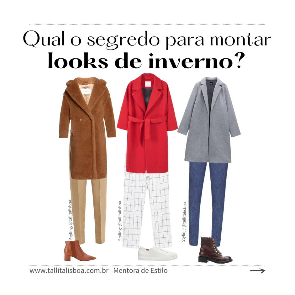 como montar looks estilosos de inverno